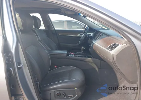 2015 Hyundai Genesis 5.0 from USA, damaged, VIN KMHGN4JF8FU028653